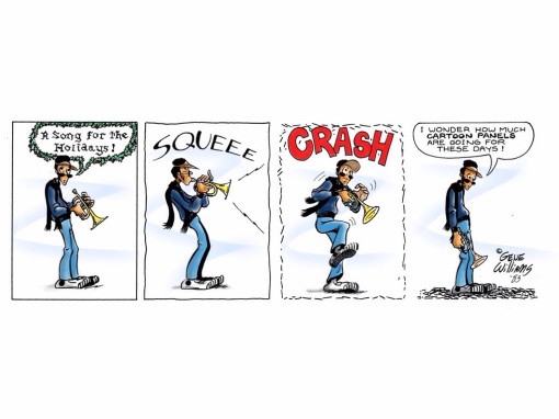 1983 Grooves ft. Styles Melvin holiday strip digitally colorized in 2014 